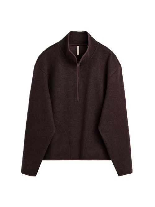 Maglia in lana con mezza zip Sunflower Sunflower | 2055170 BROWN